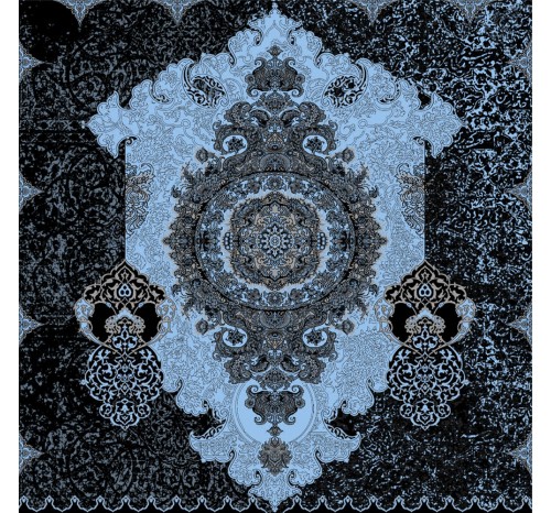 رومیزی اسطرلاب رنگ آبی